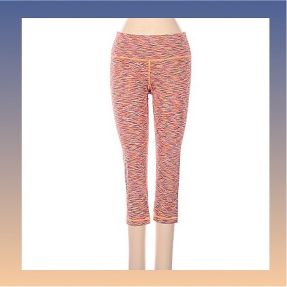 lululemon athletica Pants - 393) Nice Colorful Women’s Lululemon Wunder Under Cropped Leggings